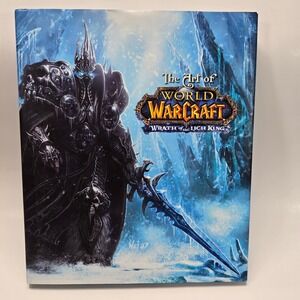 The Art of World of Warcraft Wrath of the Lich King Hardcover Art Book Blizzard